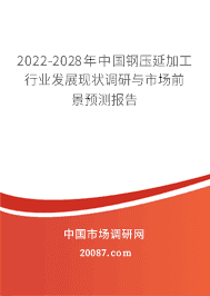 2022年钢压延加工的发展趋势 2022-2028年中国钢压延加工行业发展现状调研与市场前景预测报告